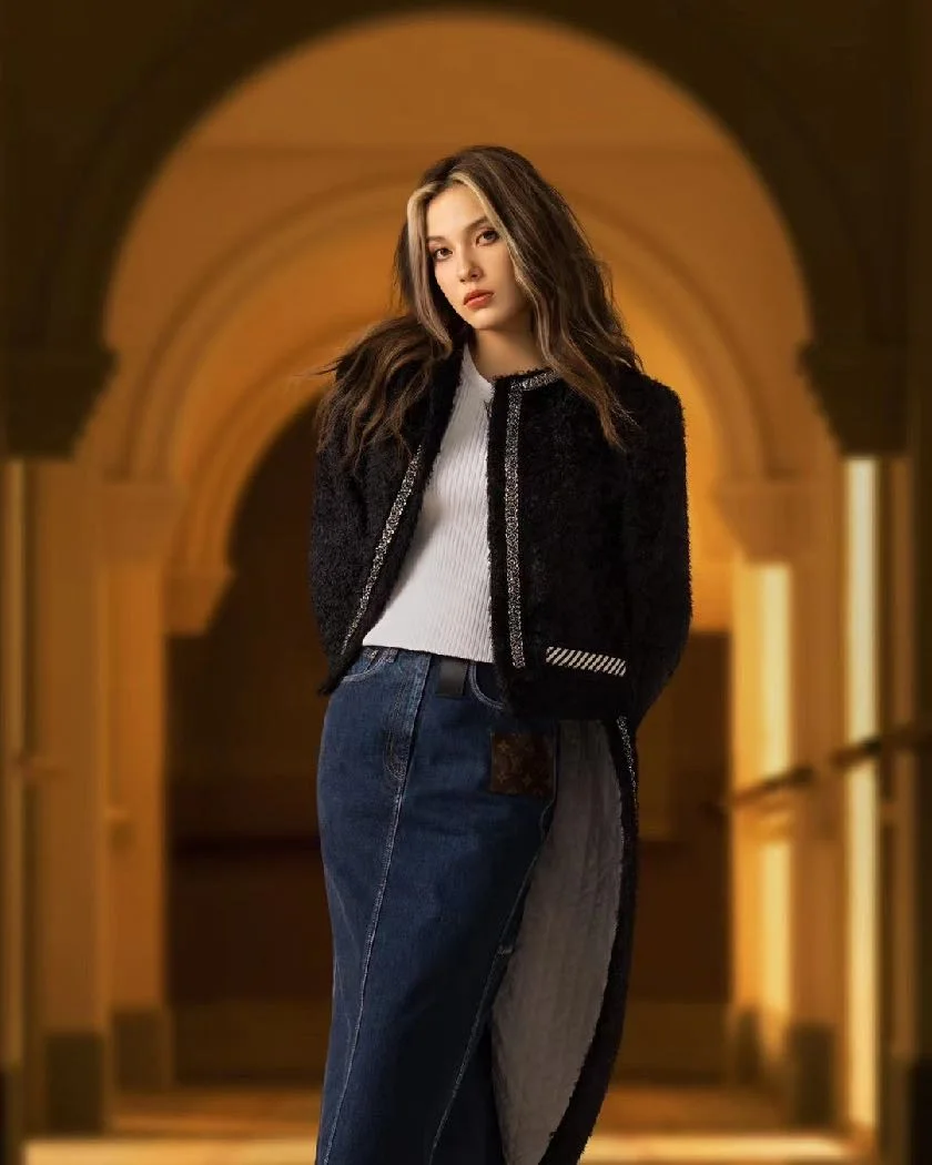 LVMH campaign portrait of Eileen Gu